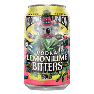 Vodka Lemon Lime Bitters - 330ml Can